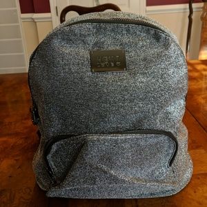 Sparkly silver backpack from Argentina